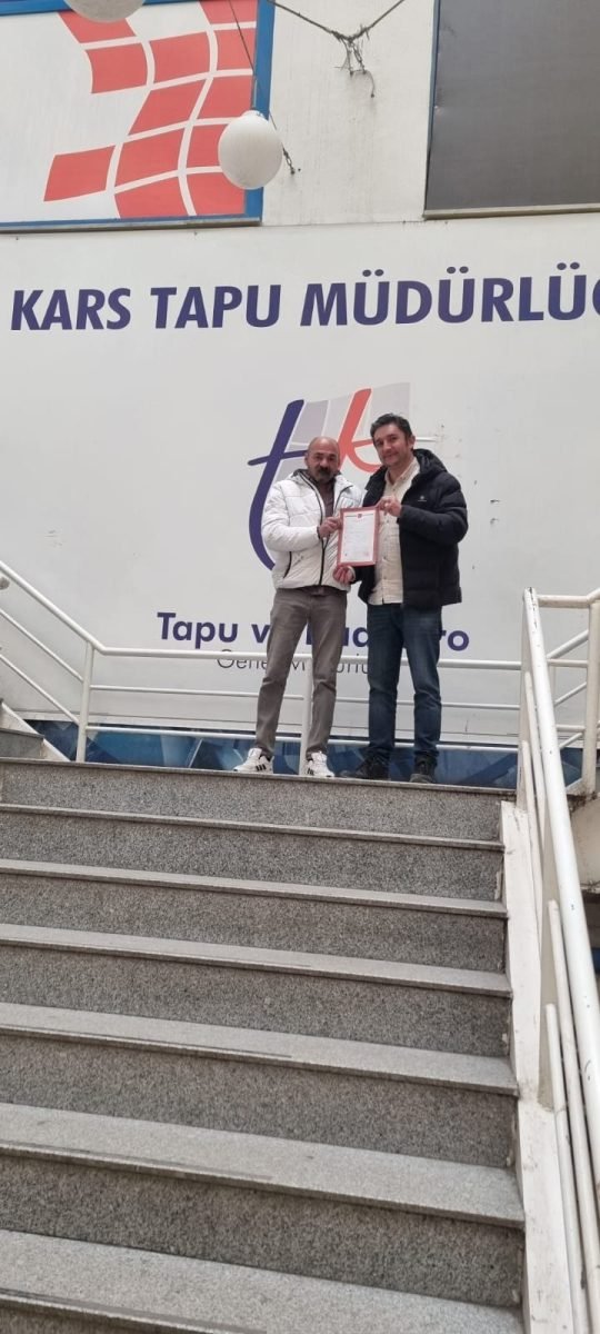 Müşterimizle teslim günü 2